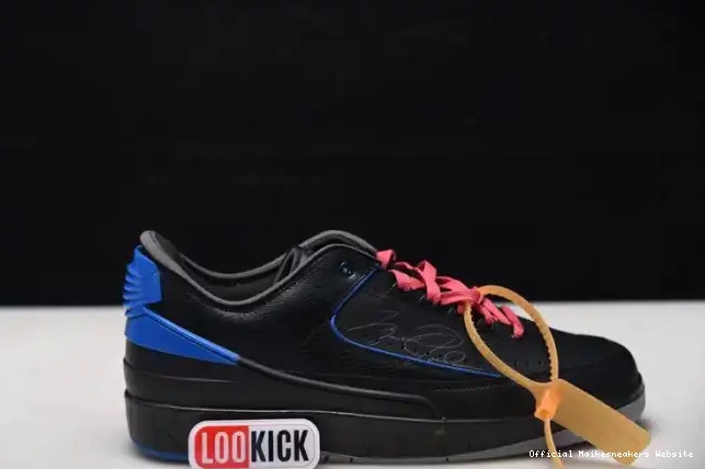 Official Maikesneakers Black DJ4375-004 2 Off-White SP Low Jordan Retro Blue 0529